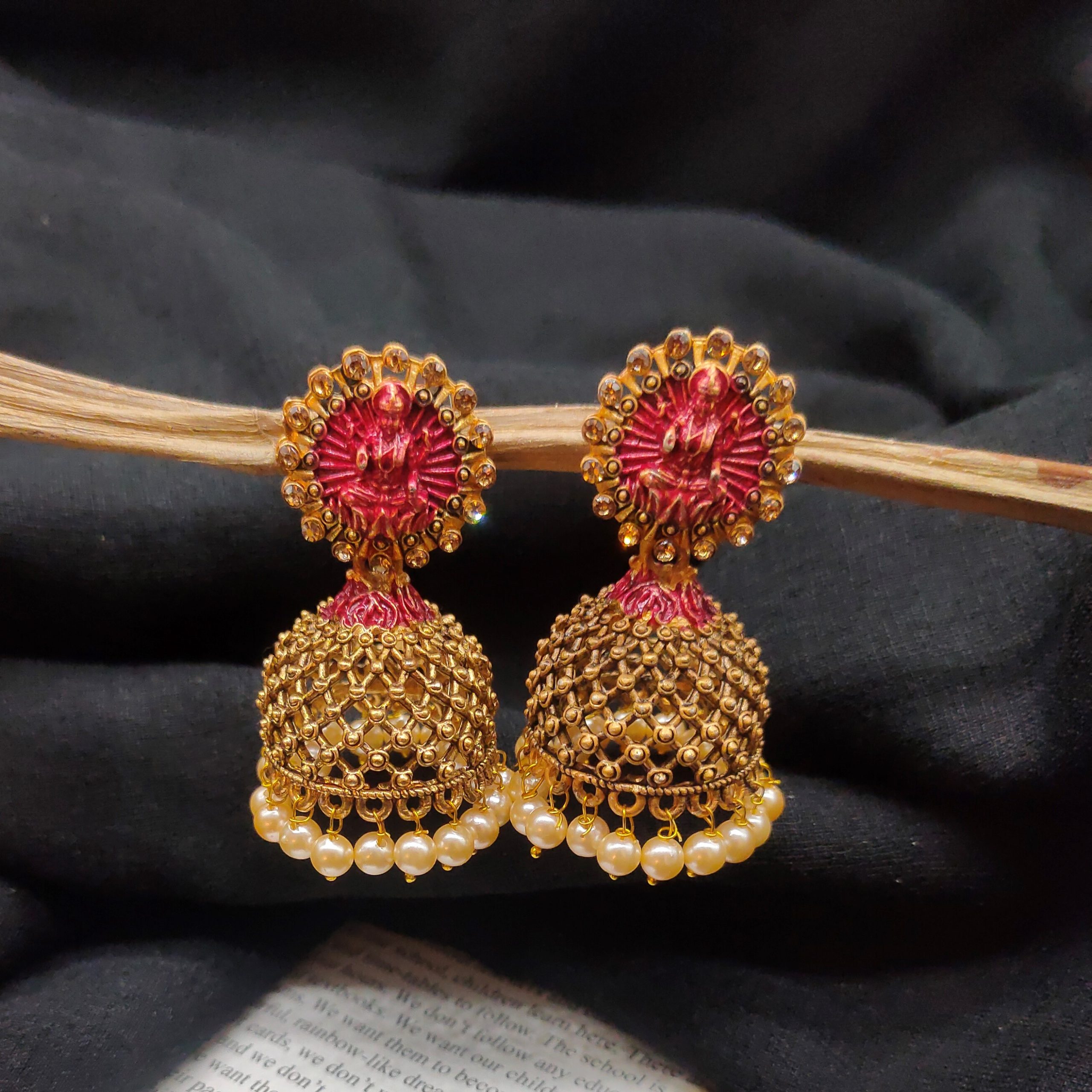Ethnic Temple Earrings